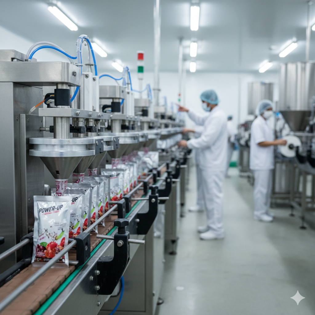 Cara Pengemasan Produk Bubuk